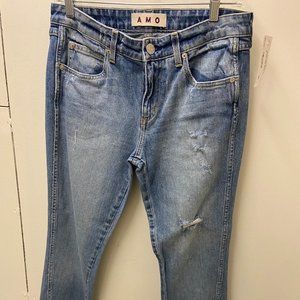 Medium-wash jeans by AMO